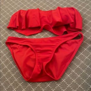Target red swimsuit